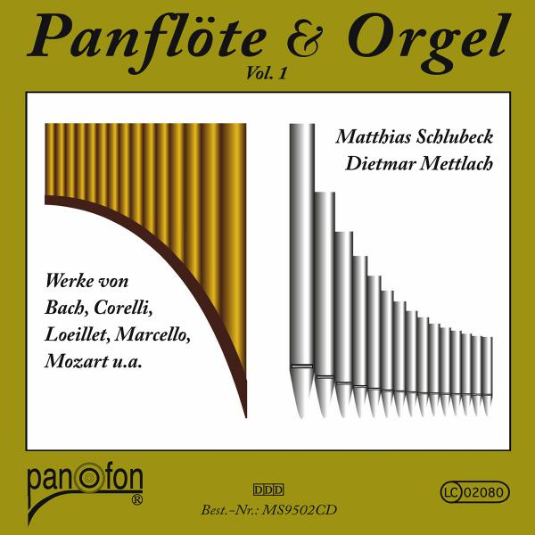 Cover Panflöte und Orgel, Vol. 1 - Schlubeck / Mettlach